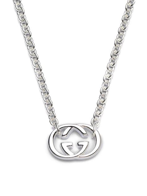 gucci double g silver necklace|gucci chain necklace dupe.